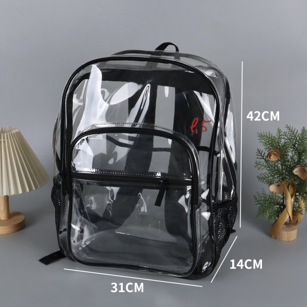 跨境環保PVC書包定做廠家